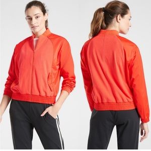 Athleta Zion Microfleece Bomber Jacket XS